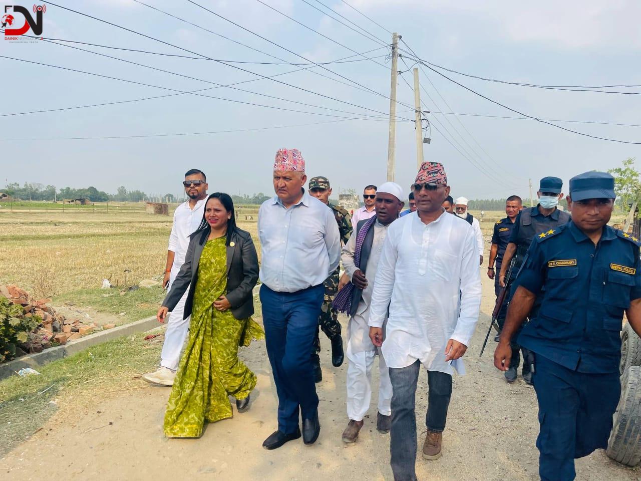 जब मुख्यमन्त्री आचार्य बाँकेकाे किगंरियनपुर पुग्नु भयाे…