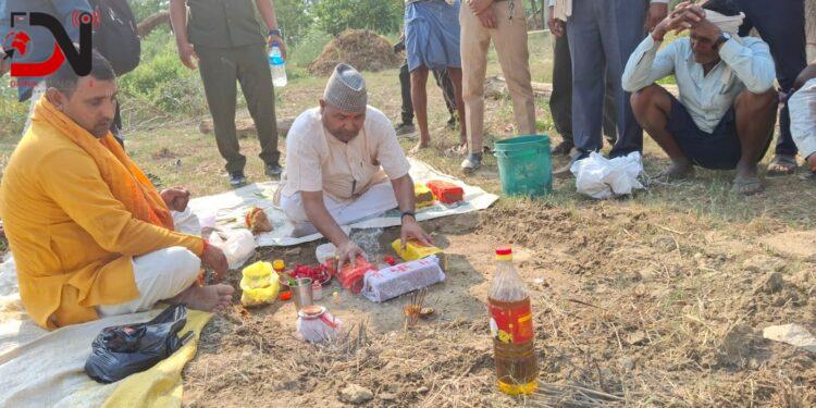 डुडुवामा आकस्मिक आश्रय स्थल निर्माण सुरु