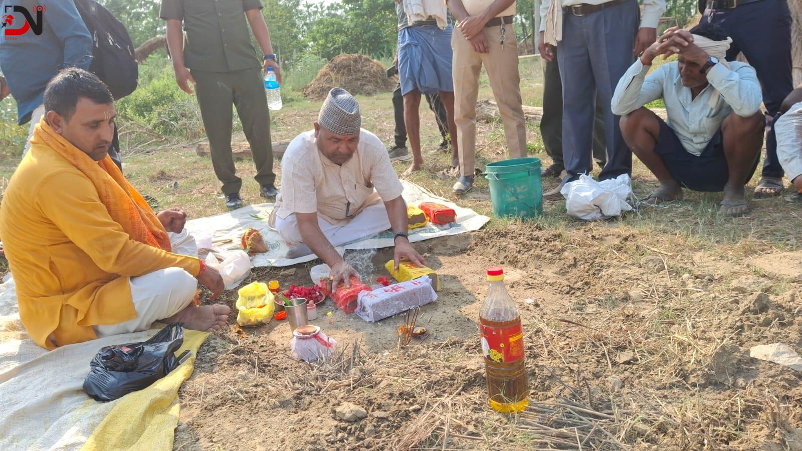 डुडुवामा आकस्मिक आश्रय स्थल निर्माण सुरु