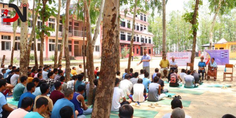 जयेन्दु बालसुधार गृहमा लागू औषध विरुद्ध अभिमूखिकरण