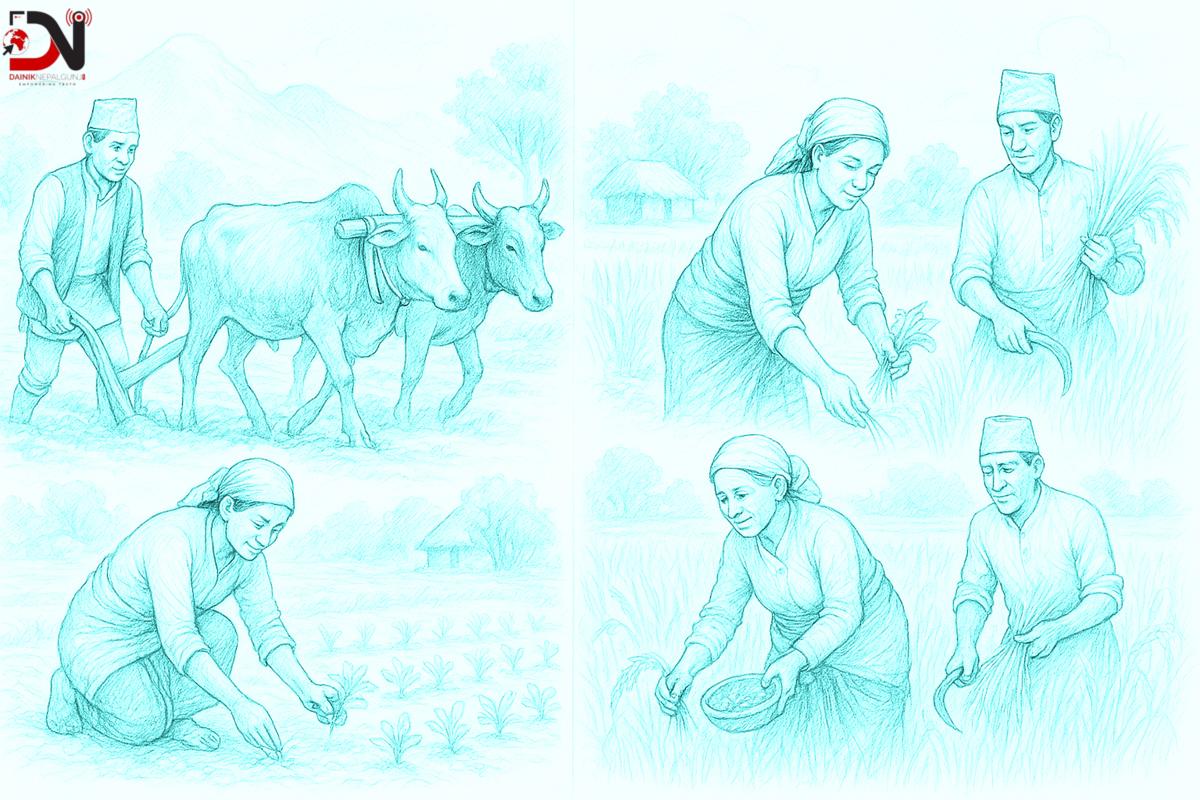 लुम्बिनीमा खाद्यान्न उत्पादनमा वृद्धि