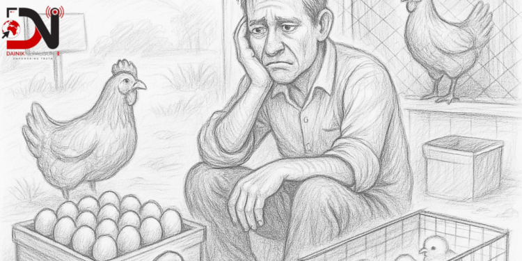 बजार नपाउँदा निरुत्साहित पोल्ट्री व्यवसायी