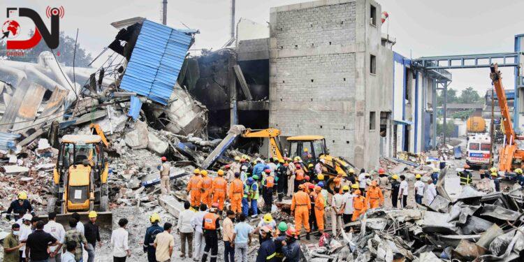 दक्षिणी भारतको एक औषधि कारखानामा विस्फोट हुँदा ३६ जनाको मृत्यु