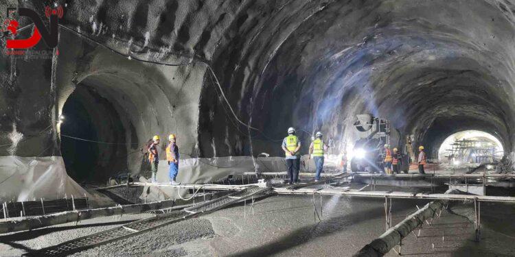 सिद्धबाबा सुरुङमार्गमा ‘इन्भर्ट’ निर्माणको काम सकियो