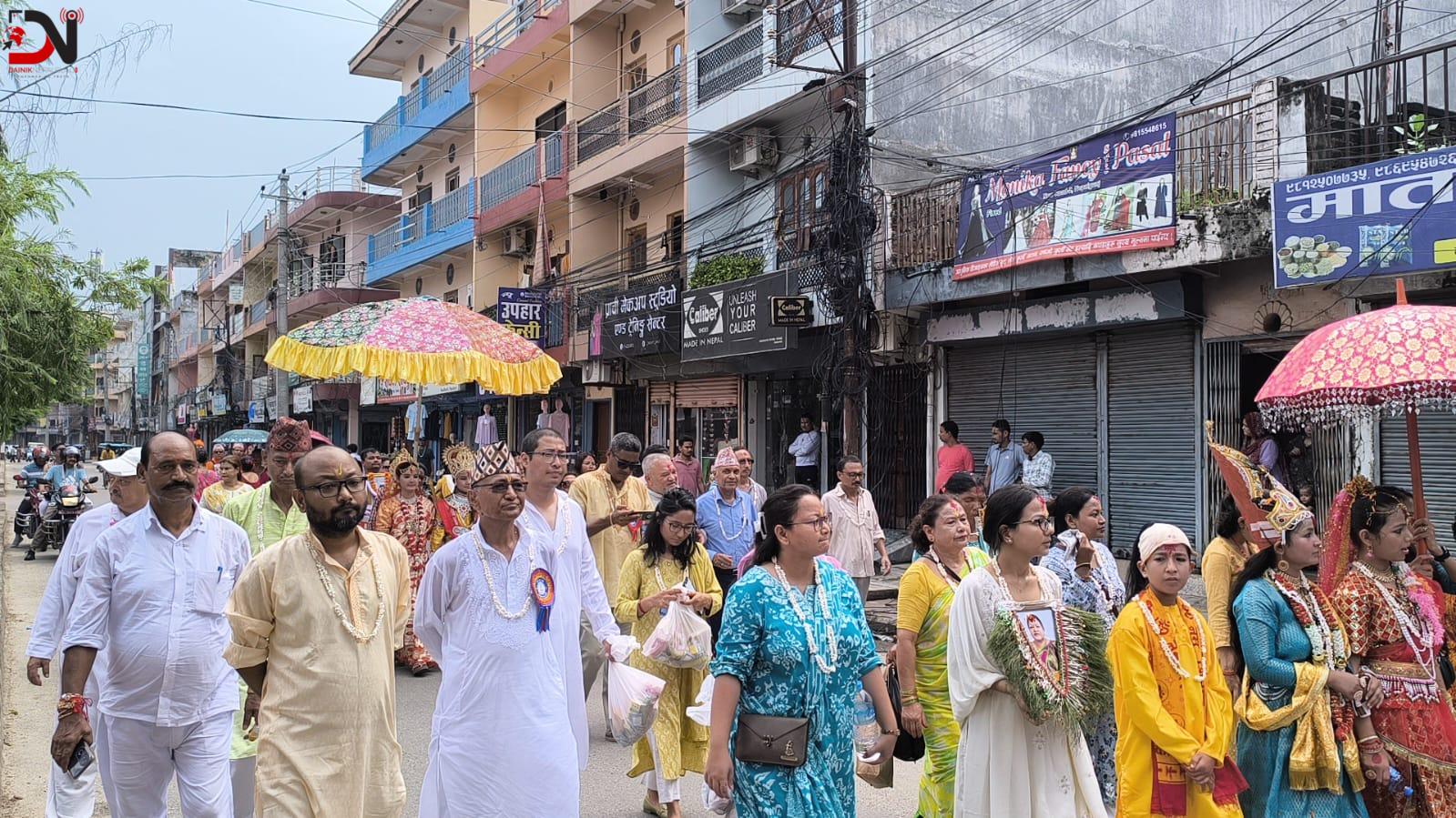 नेपालगन्जमा मनाइयो गाईजात्रा