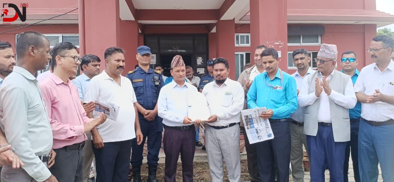 चार बुंदे माग राख्दै प्रशासनमा ज्ञापन