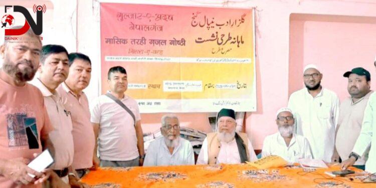 ‘गुल्जार–ए–अदब’को मासिक मुशायरा