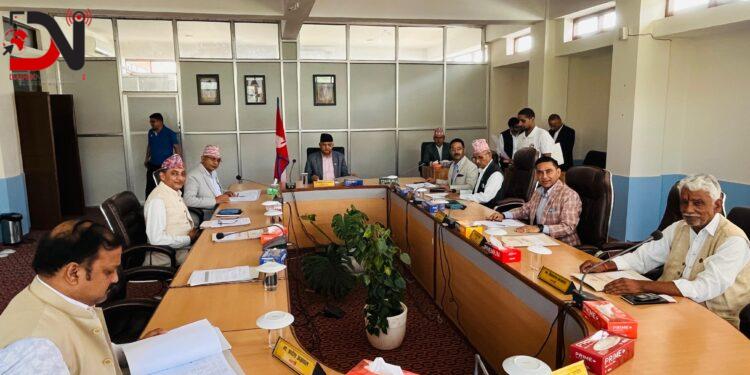 लुम्बिनी प्रदेश मन्त्रिपरिषद्को बैठक : १२ वटा निर्णय