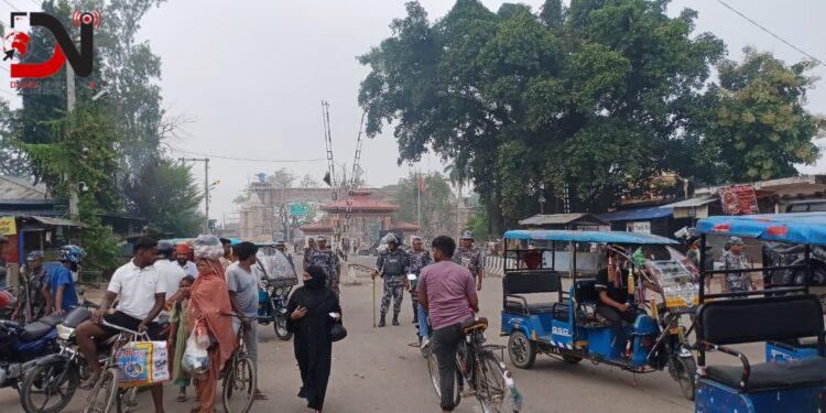 नेपाल–भारत सीमा नाका बन्द