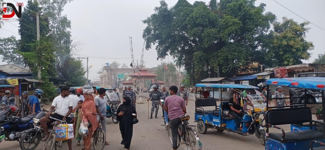 नेपाल–भारत सीमा नाका बन्द