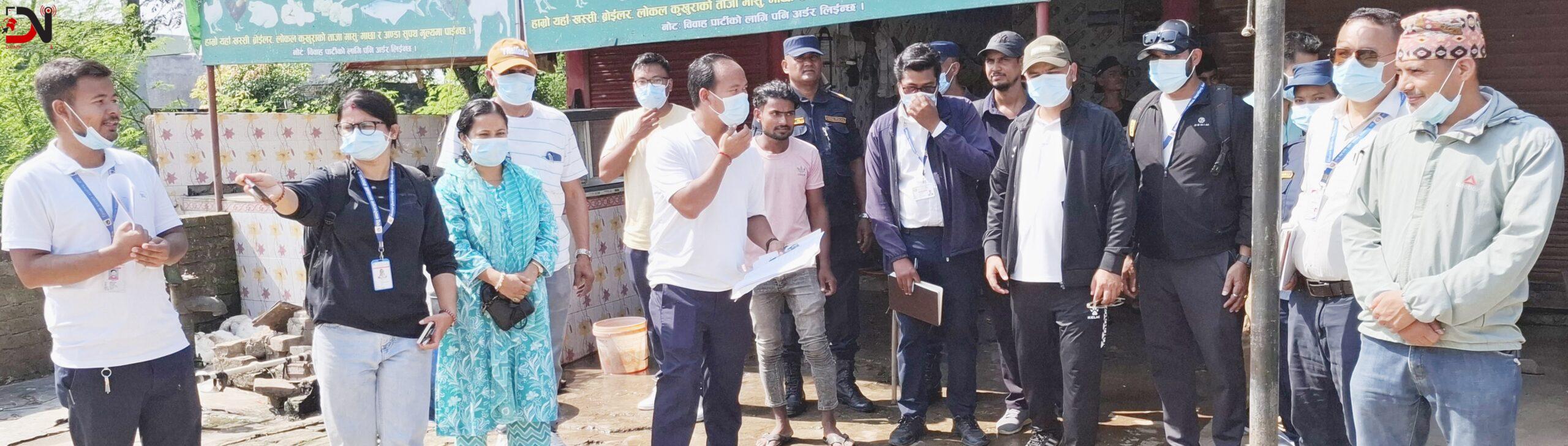 बाँके : मापदण्ड विपरित माछा, मासु पसल