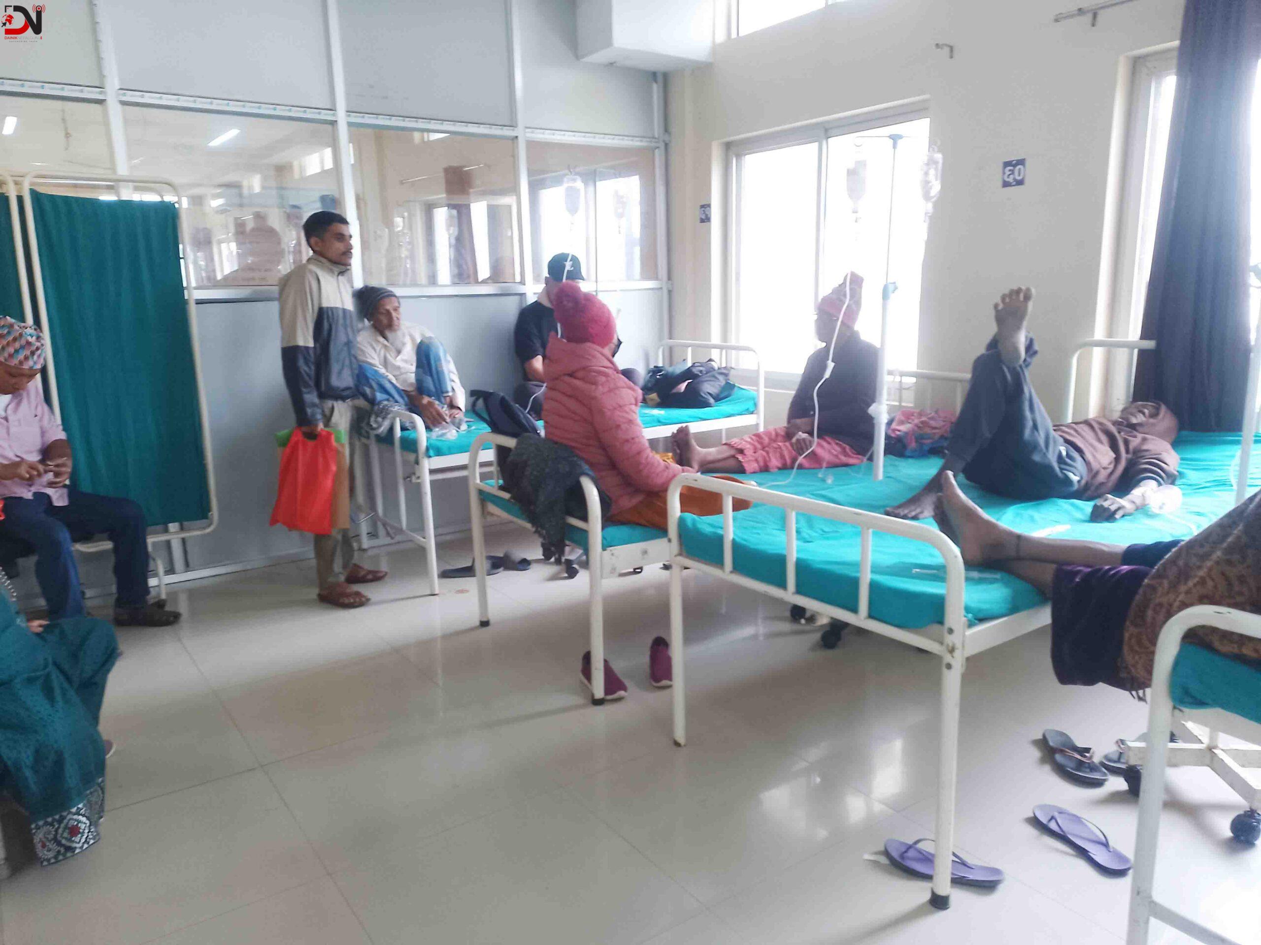 क्यान्सर अस्पतालमा शय्या पाउनै मुस्किल
