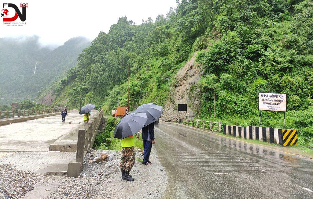 मुग्लिन–नारायणगढ सडकखण्ड एकतर्फी सञ्चालनमा