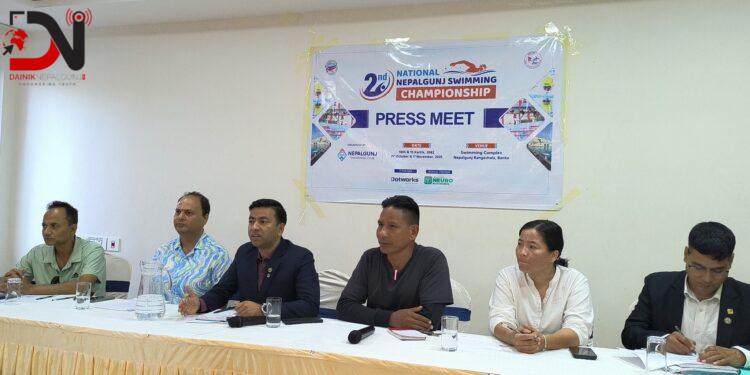 राष्ट्रिय पौडी प्रतियोगिता नेपालगन्जमा हुँदै