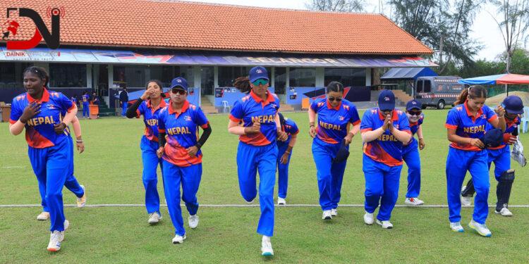 महिला क्रिकेट : नेपालसँग मलेसिया पराजित