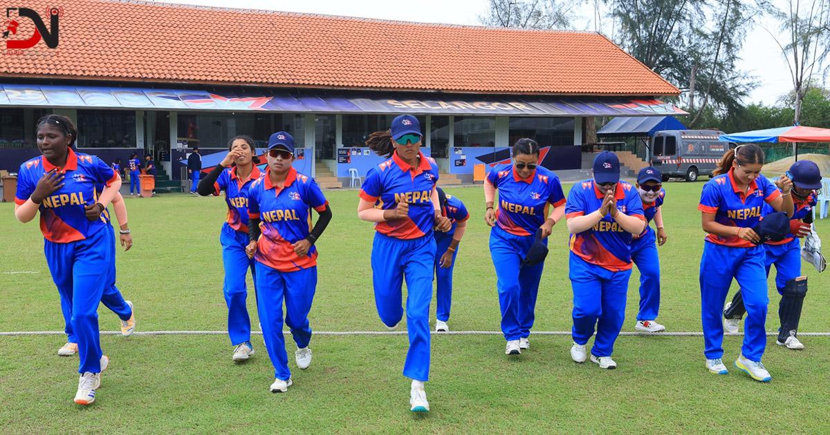 महिला क्रिकेट : नेपालसँग मलेसिया पराजित