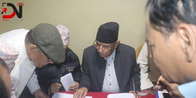 आठ पार्टीबीच कात्तिक १९ गते एकता हुने