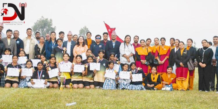 एन्फा यु–१४ फुटबल : सिद्धार्थ र सेन्ट जेभियर्सलाई उपाधी