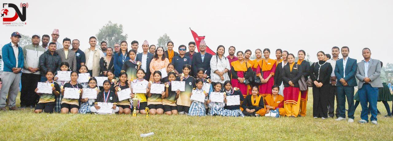 एन्फा यु–१४ फुटबल : सिद्धार्थ र सेन्ट जेभियर्सलाई उपाधी