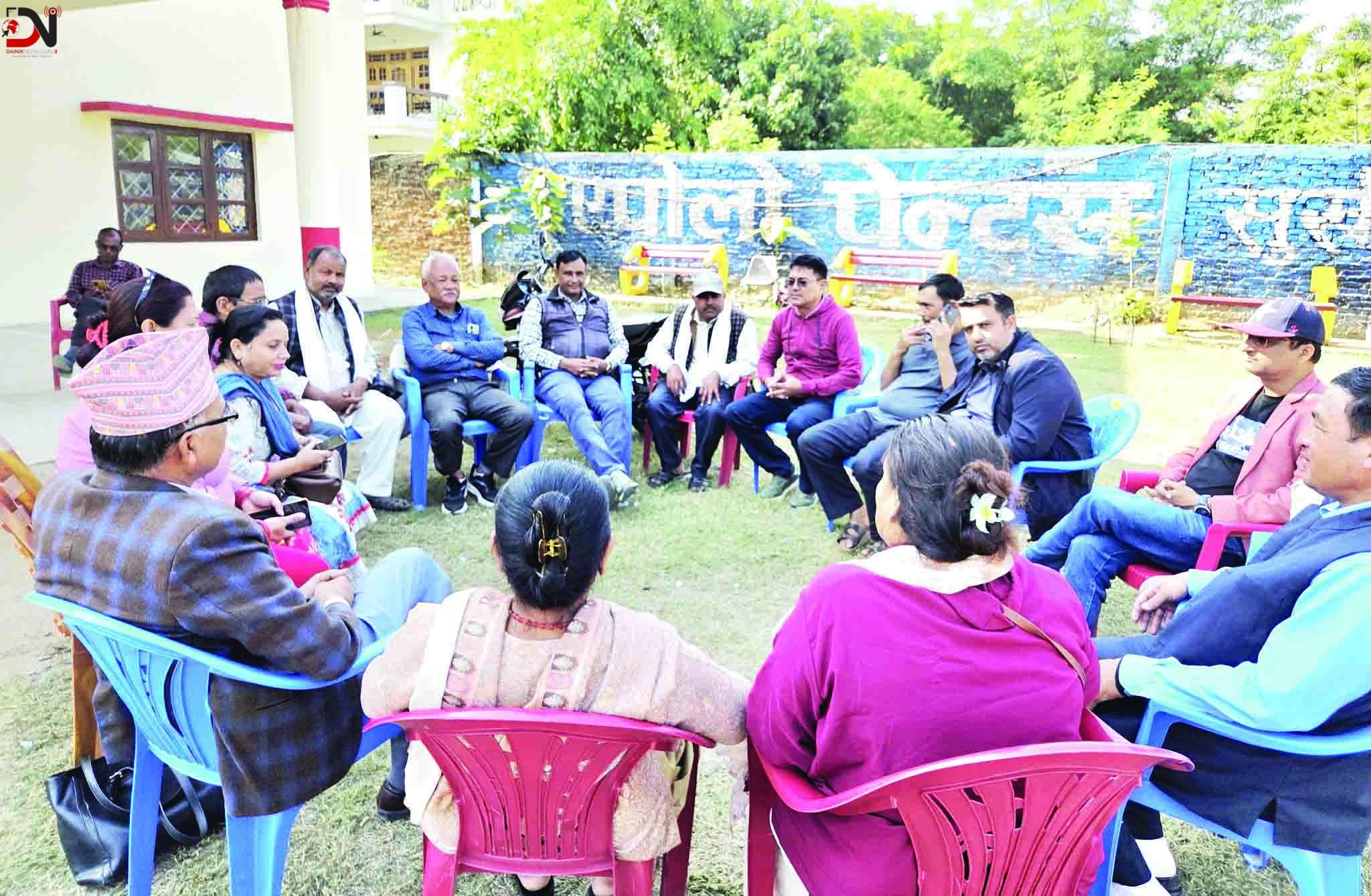 आज जनभेला गर्दै एमाले