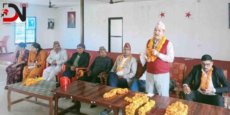 कोहलपुरमा प्रकाश ज्वालाद्वारा एकता र गोलबन्धताको आह्वान