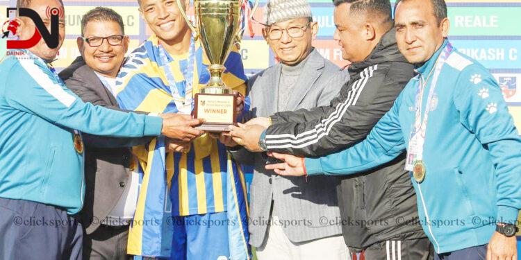 बाँकेको फुटबललाई राष्ट्रिय मञ्चमा नयाँ उचाइ