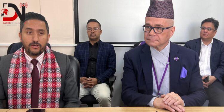 मन्त्री खरेलद्वारा एनसेल डाटा सेन्टर अवलोकन