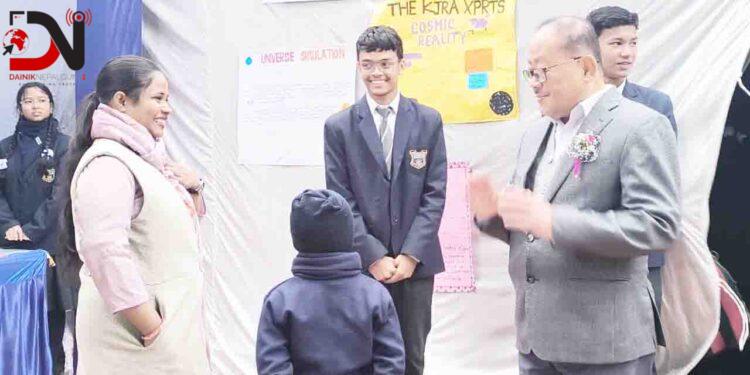 ब्राइटल्याण्ड स्कुलमा विज्ञान प्रदर्शनी