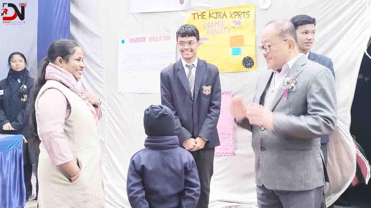 ब्राइटल्याण्ड स्कुलमा विज्ञान प्रदर्शनी