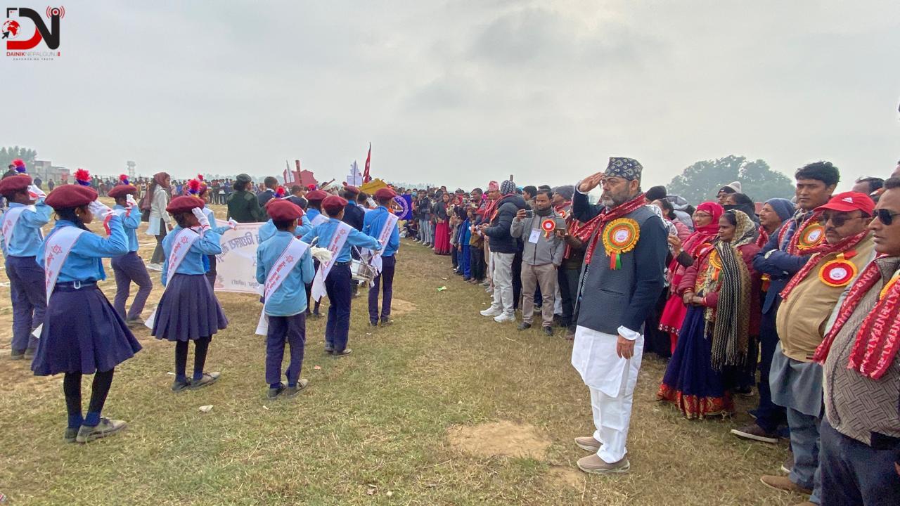 नरैनापुरमा सातौँ अध्यक्ष कप तथा राष्ट्रपति रनिङ शिल्ड सुरु