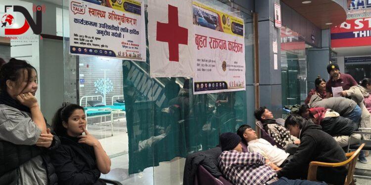 लायन्सको बृहत रक्तदान