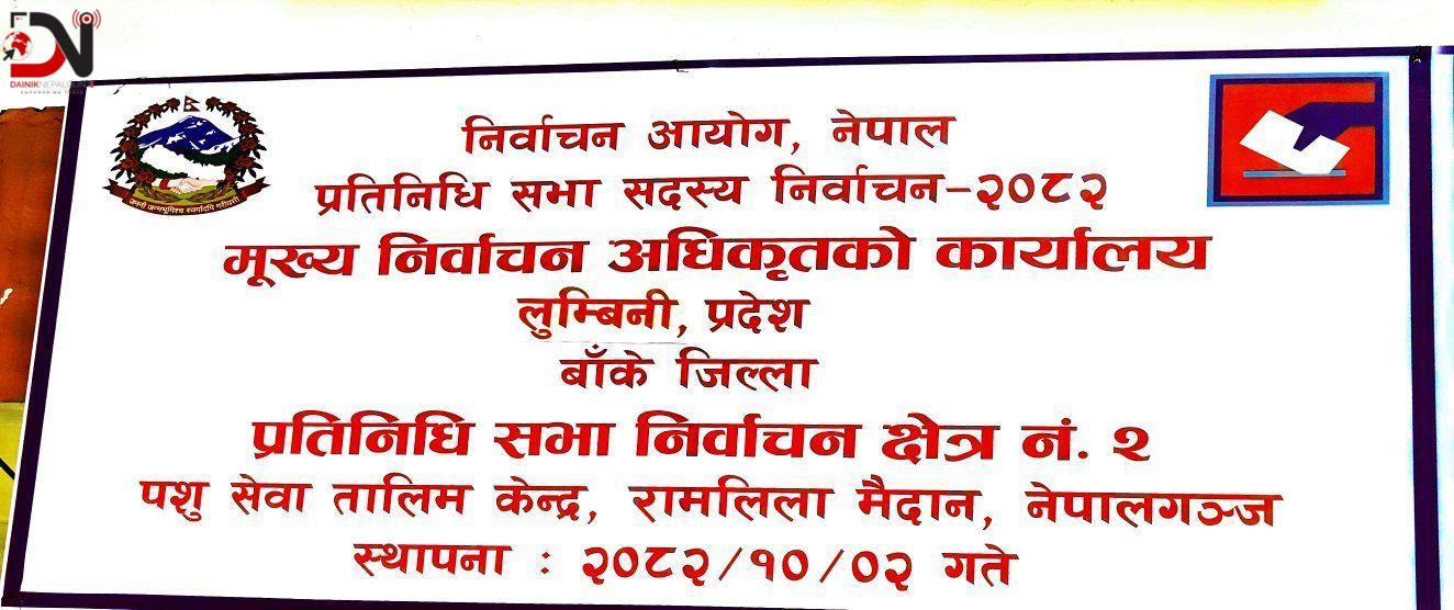 बाँके : क्षेत्र नं. २ मा दुई जनाको उम्मेदवारी फिर्ता