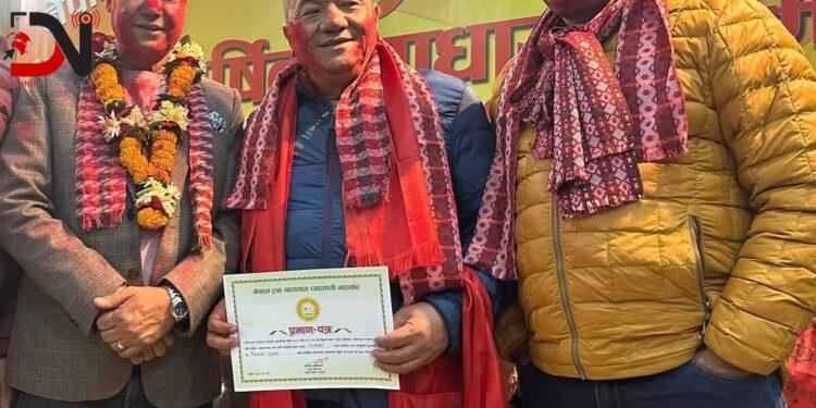 ट्रक व्यवसायी महासंघमा बानियाँ निर्वाचित