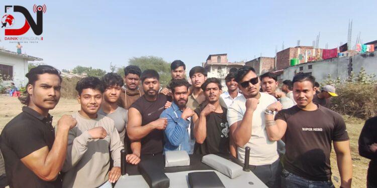 नेपालगन्जमा ‘खुला आर्म रेस्लिङ’