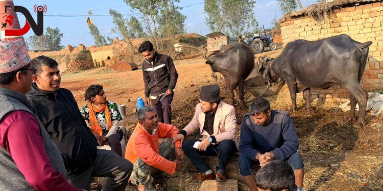 मतदातामाझ नेकपा उम्मेदवार विष्ट