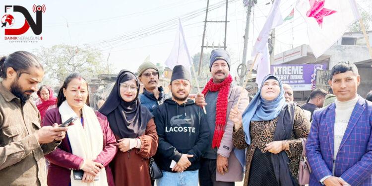 नेकपा उम्मेदवार विष्टको वडास्तरमै प्रचार कार्यालय