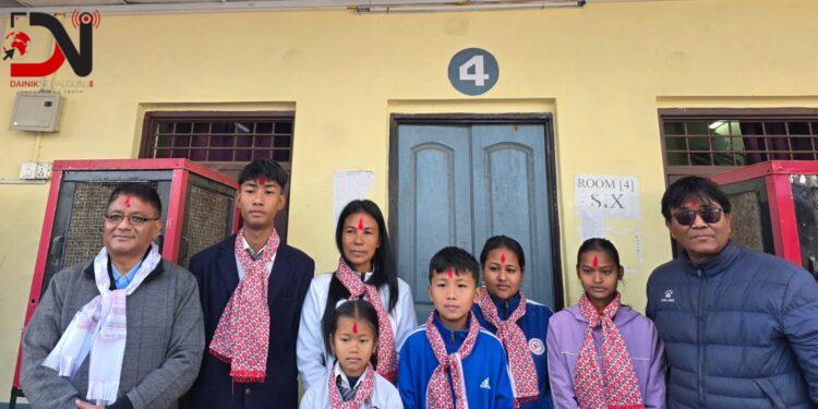 अन्तर्राष्ट्रिय पदक जित्ने आफ्ना विद्यार्थी खेलाडीलाई होलिल्याण्डले गर्यो सम्मान