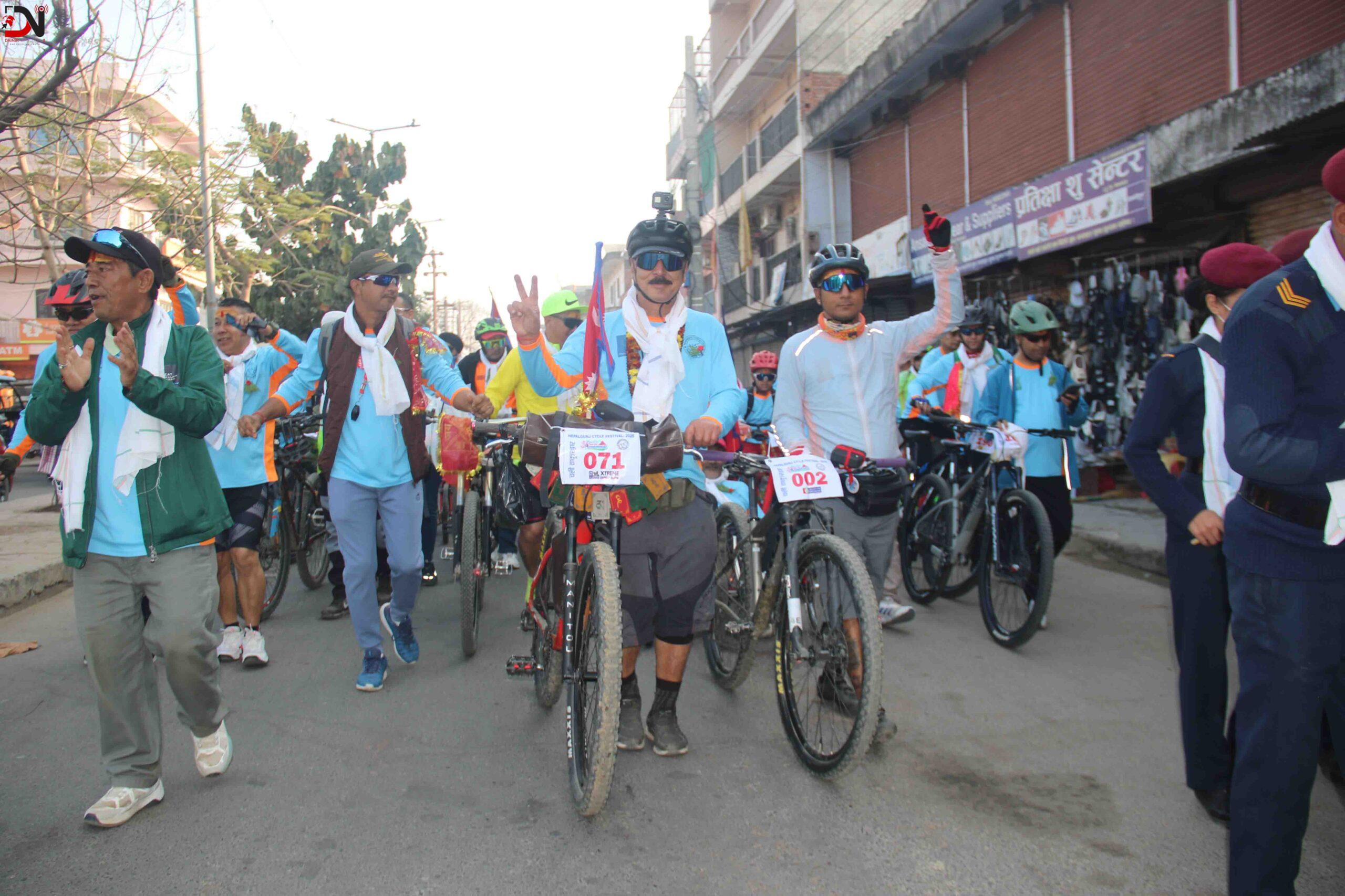 नेपालगञ्जमा आजदेखि ‘टुर द ठाकुरद्वारा’ साइकल महोत्सव
