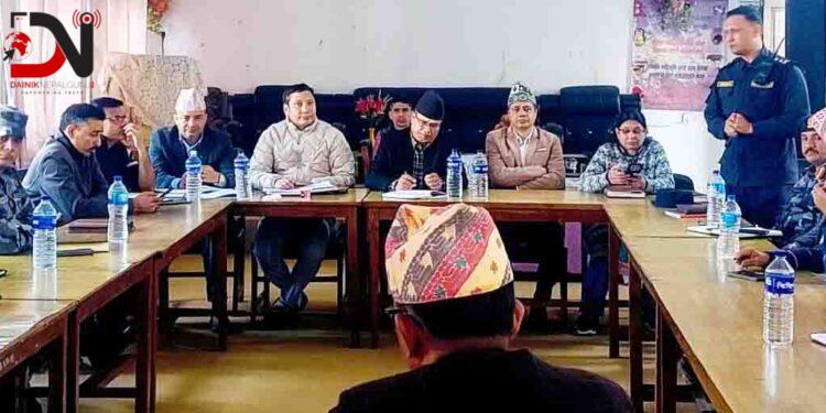 निर्वाचन तयारीमा सक्रिय बन्दै जिल्ला संयन्त्र