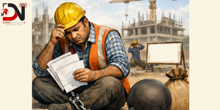 समयमा भुक्तानी नपाउँदा बाँकेका साना निर्माण व्यवसायी समस्यामा