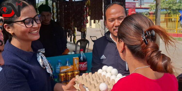 नेपालगन्जमा अवैध भारतीय अण्डा छ्याप छ्याप्ती