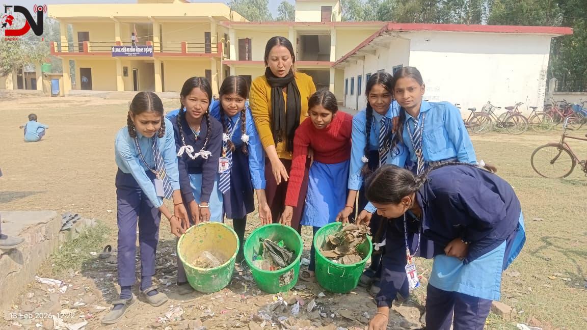 विद्यालयमा ‘शून्य फोहोर’ सचेतना