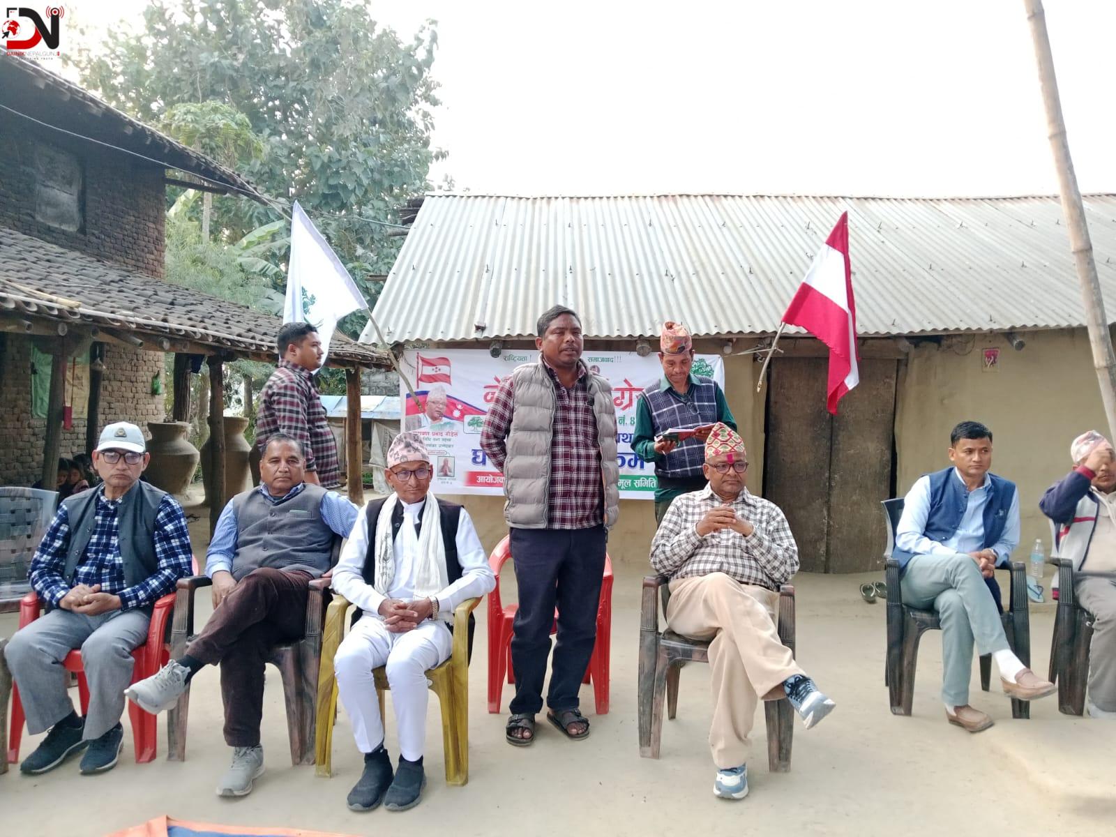 काँग्रेसलाई मत दिनुहोस्, विश्वास टुट्न दिने छैनः गौडेल