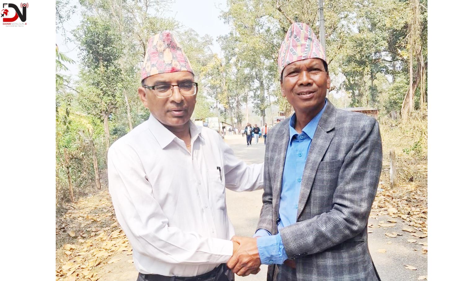 चौैधरीलाई एमालेका सूर्य ढकालले दिए बधाईसँगै २७ सुझाव