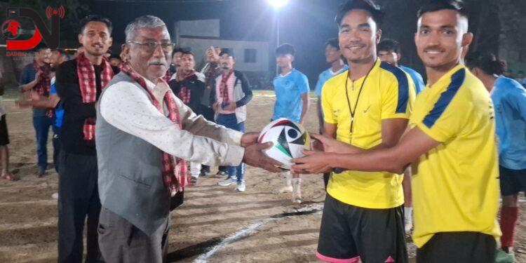बाँकेमै पहिलो पटक ‘खजुरा नाइट फुटबल’ सुरु