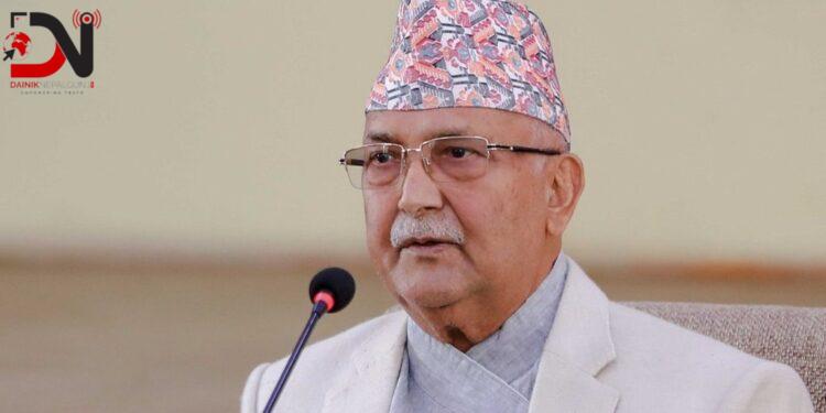 पूर्वप्रधानमन्त्री केपी शर्मा ओली पक्राउ