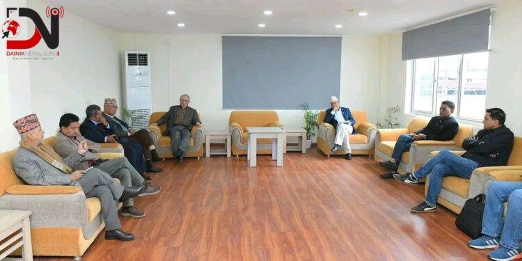 ओली पक्राउ परेपछि महासचिव शंकर पोखरेलले बोलाए बैठकका लागि