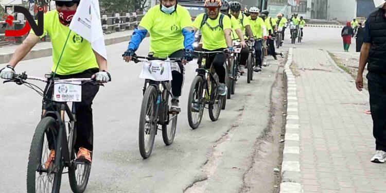 मिर्गाैला बचाउन बुटवलमा सचेतनामूलक साइकल -याली