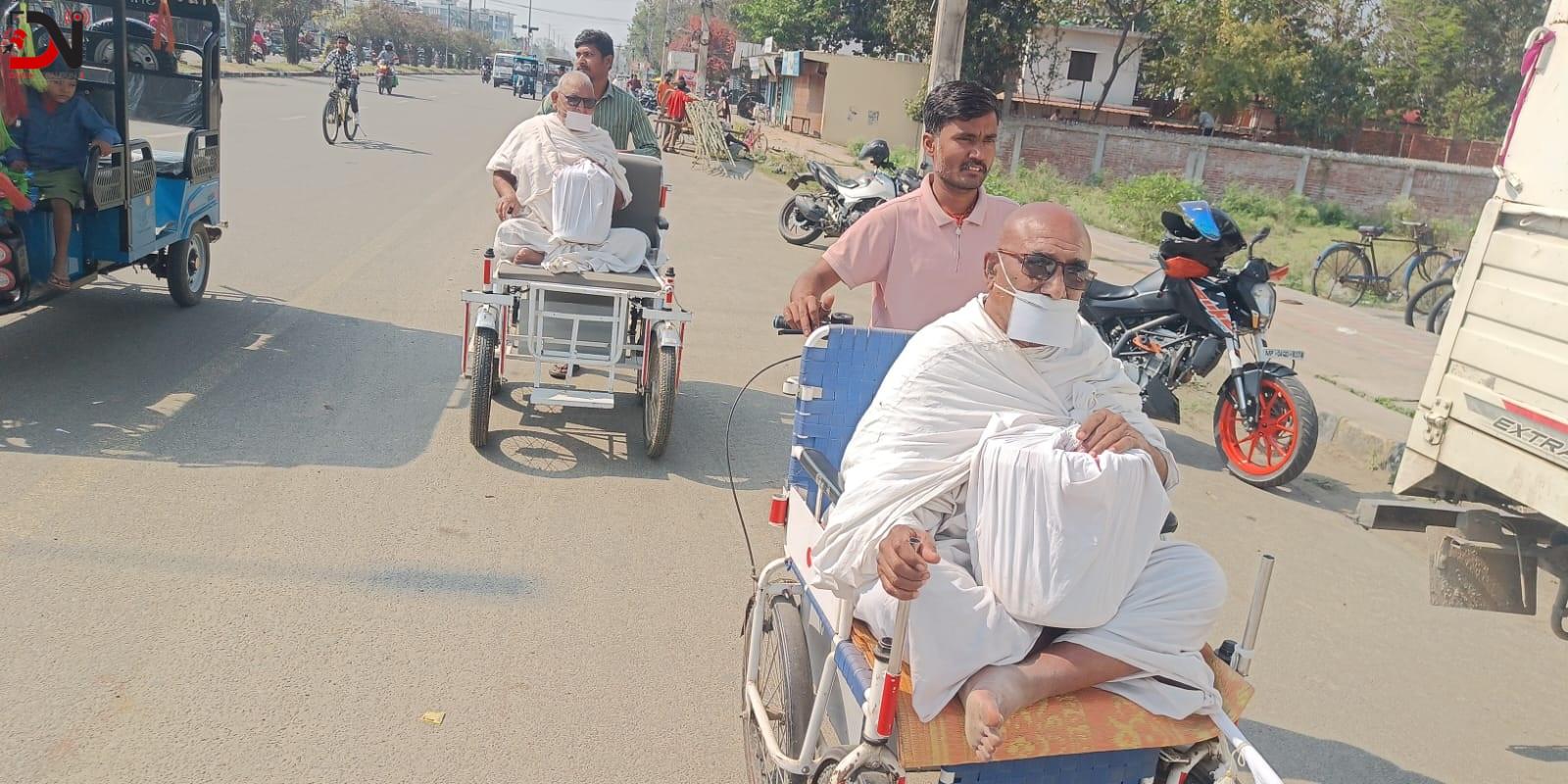 नेपालगन्जमा जैन गुरु डा. सतीश मुनिजीको आगमन