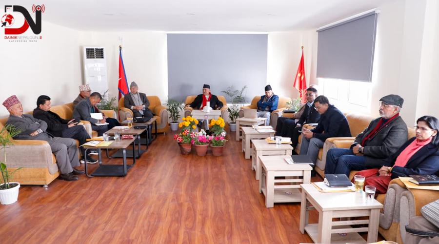 ओली पक्राउ परेपछि महासचिव शंकर पोखरेलले बोलाए बैठकका लागि